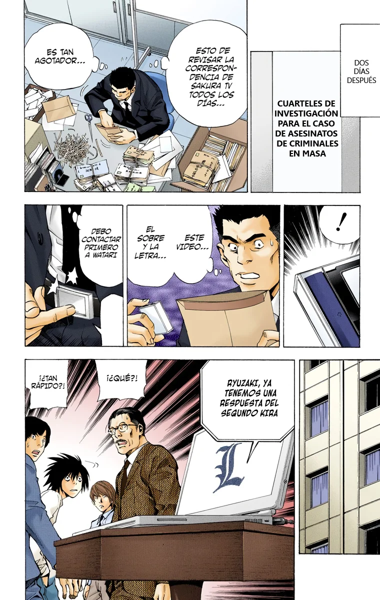 Read Death Note Full Color ES Manga Online