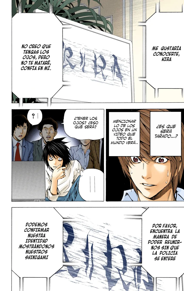 Read Death Note Full Color ES Manga Online