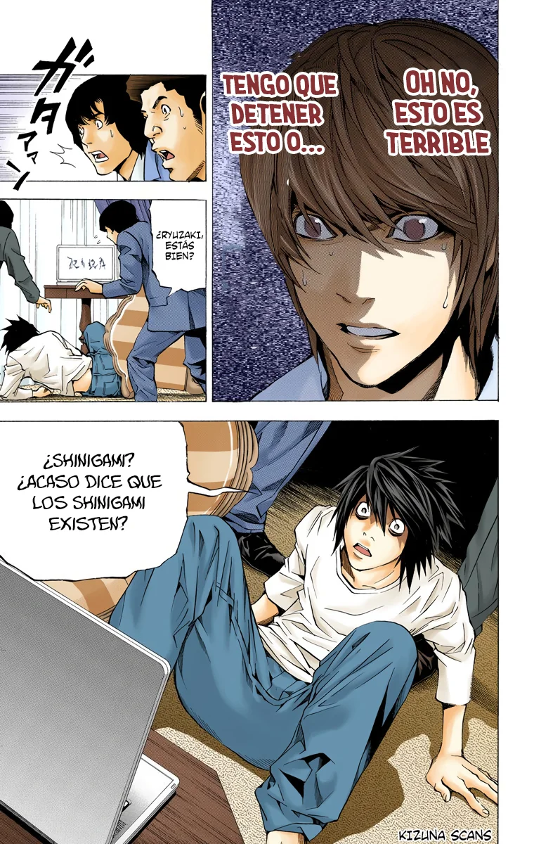 Read Death Note Full Color ES Manga Online