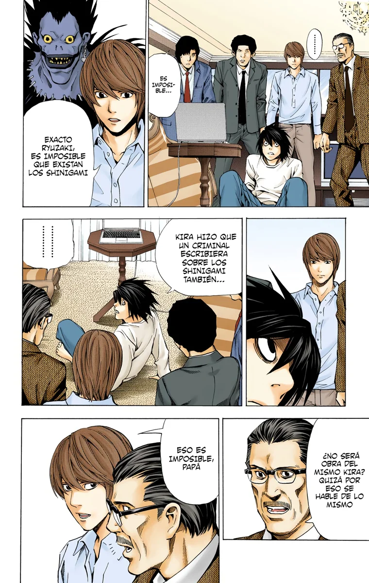 Read Death Note Full Color ES Manga Online