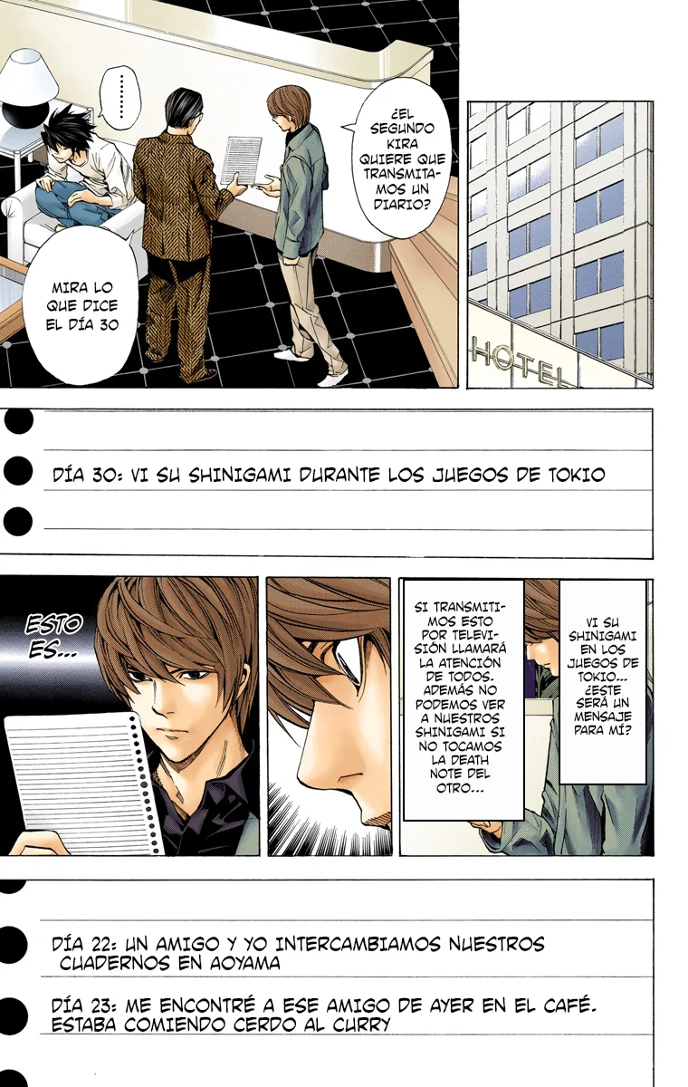 Read Death Note Full Color ES Manga Online