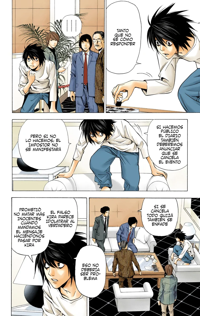 Read Death Note Full Color ES Manga Online