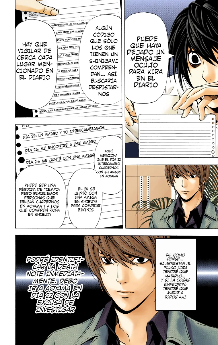 Read Death Note Full Color ES Manga Online