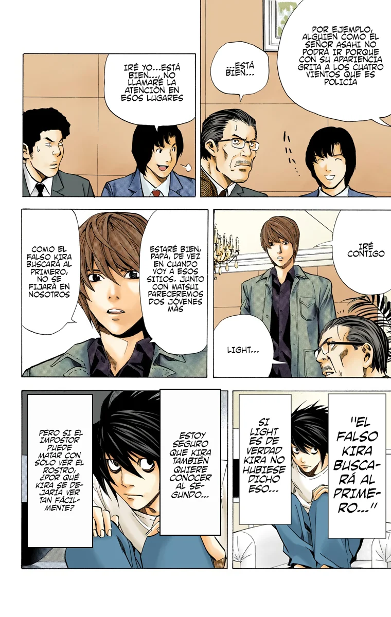 Read Death Note Full Color ES Manga Online