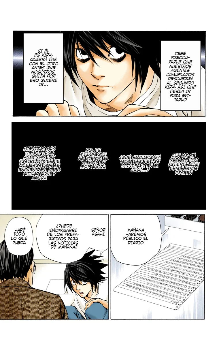Read Death Note Full Color ES Manga Online