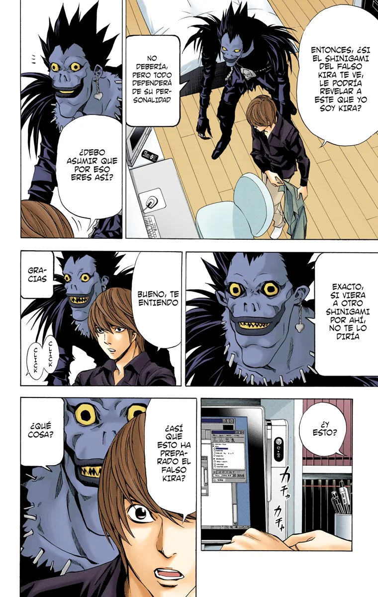 Read Death Note Full Color ES Manga Online