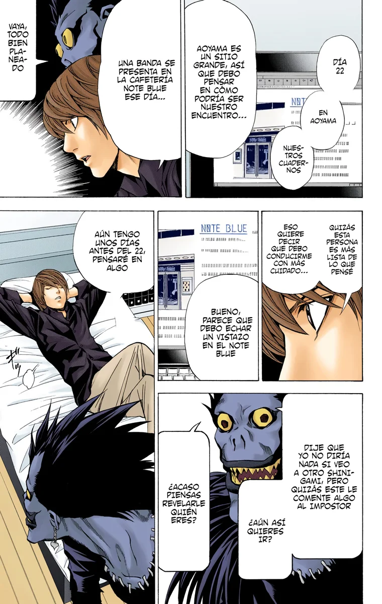 Read Death Note Full Color ES Manga Online