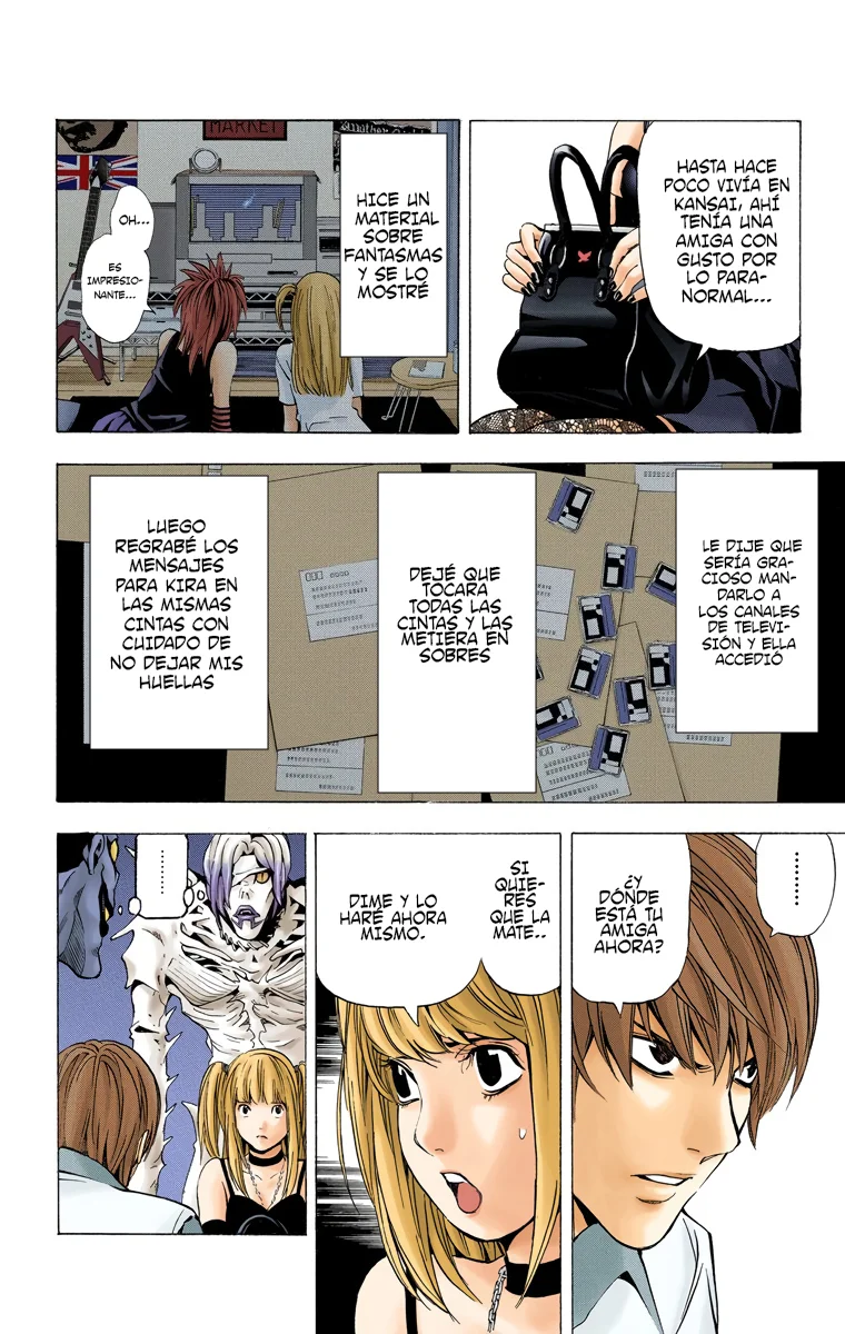 Read Death Note Full Color ES Manga Online