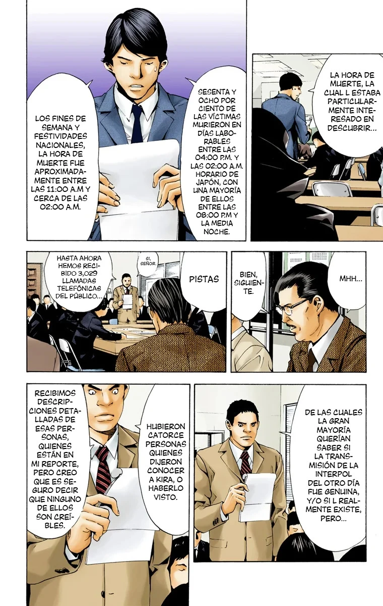 Read Death Note Full Color ES Manga Online