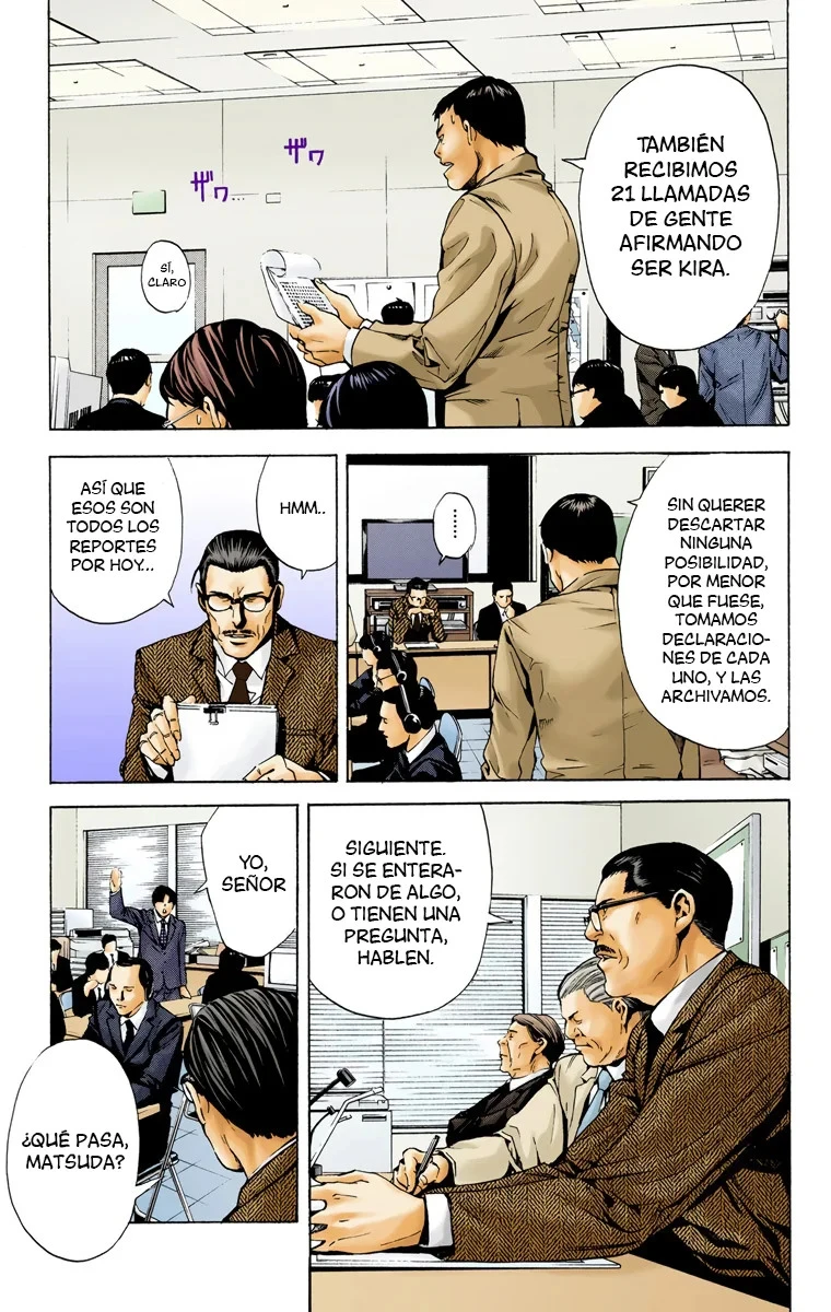 Read Death Note Full Color ES Manga Online