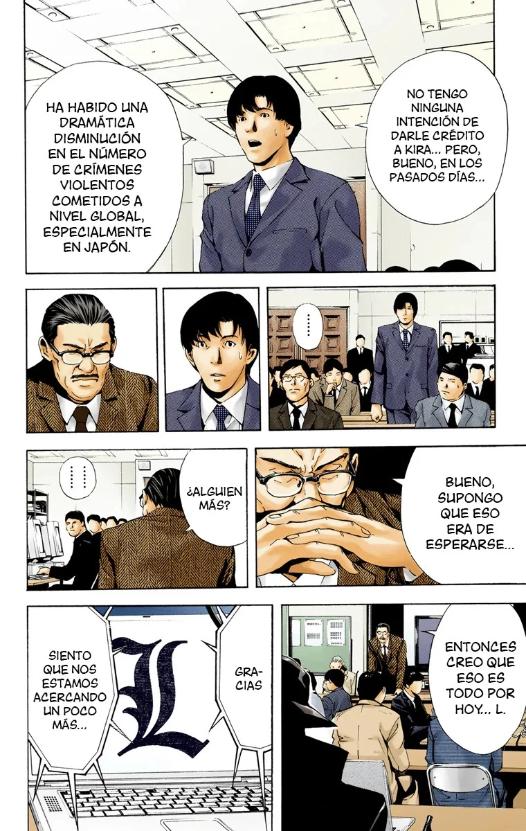 Read Death Note Full Color ES Manga Online