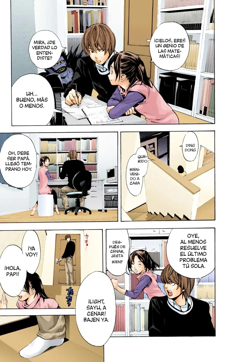 Read Death Note Full Color ES Manga Online