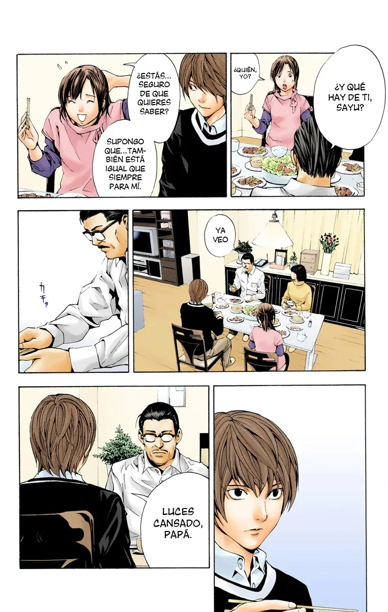 Read Death Note Full Color ES Manga Online