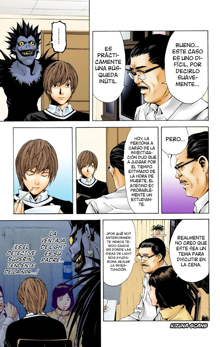 Read Death Note Full Color ES Manga Online