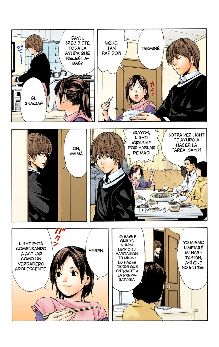Read Death Note Full Color ES Manga Online