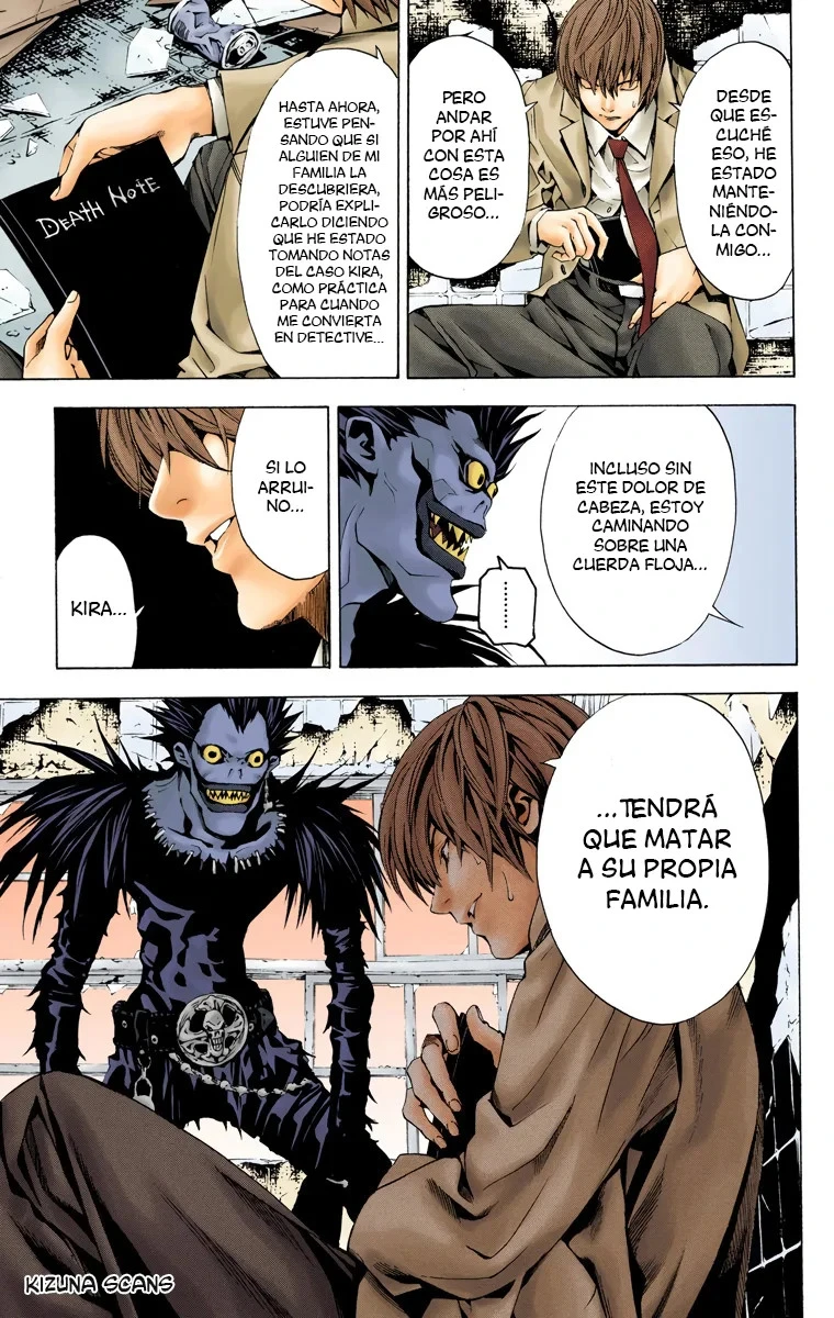 Read Death Note Full Color ES Manga Online