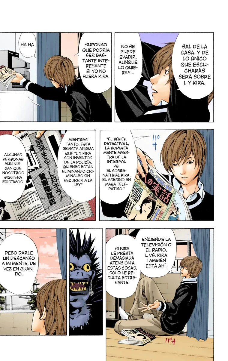 Read Death Note Full Color ES Manga Online