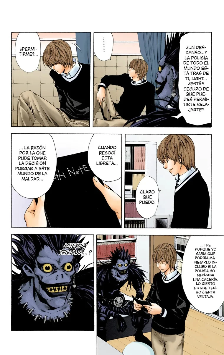 Read Death Note Full Color ES Manga Online