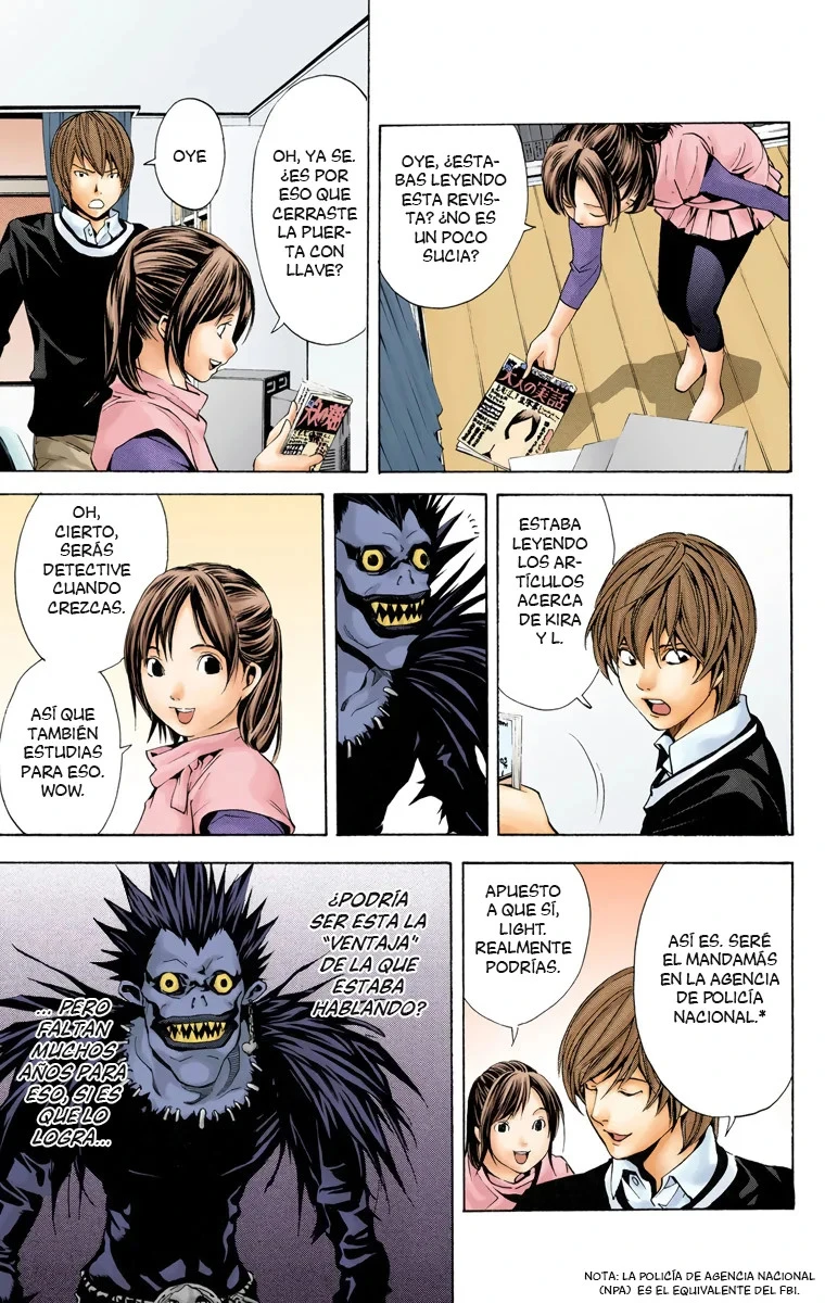 Read Death Note Full Color ES Manga Online