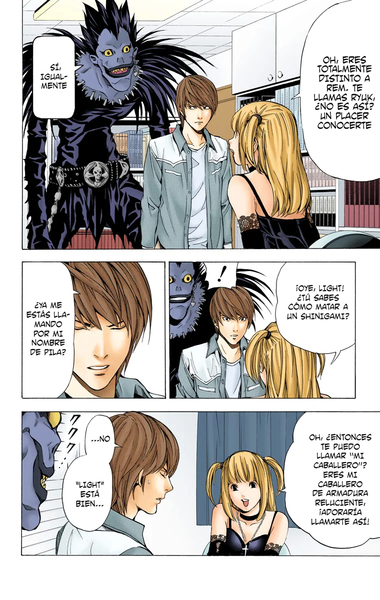 Read Death Note Full Color ES Manga Online