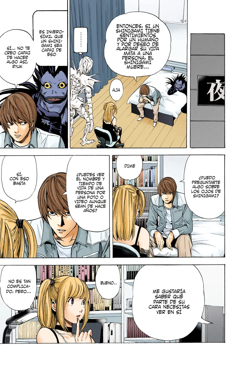 Read Death Note Full Color ES Manga Online