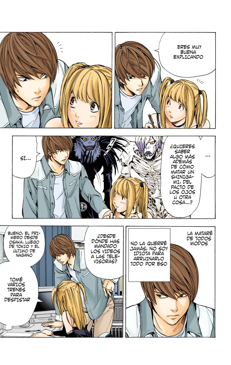 Read Death Note Full Color ES Manga Online
