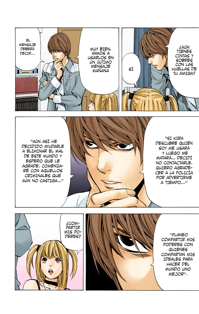 Read Death Note Full Color ES Manga Online