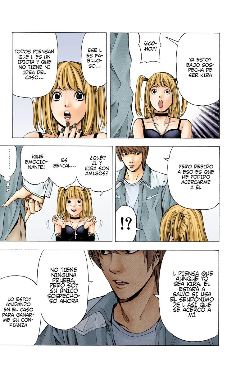 Read Death Note Full Color ES Manga Online