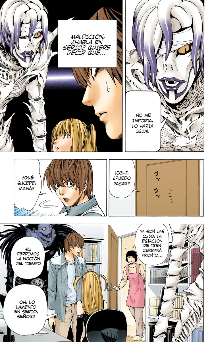Read Death Note Full Color ES Manga Online