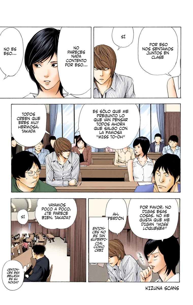 Read Death Note Full Color ES Manga Online