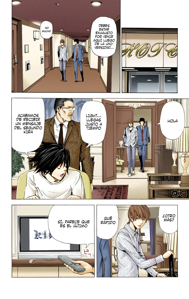 Read Death Note Full Color ES Manga Online