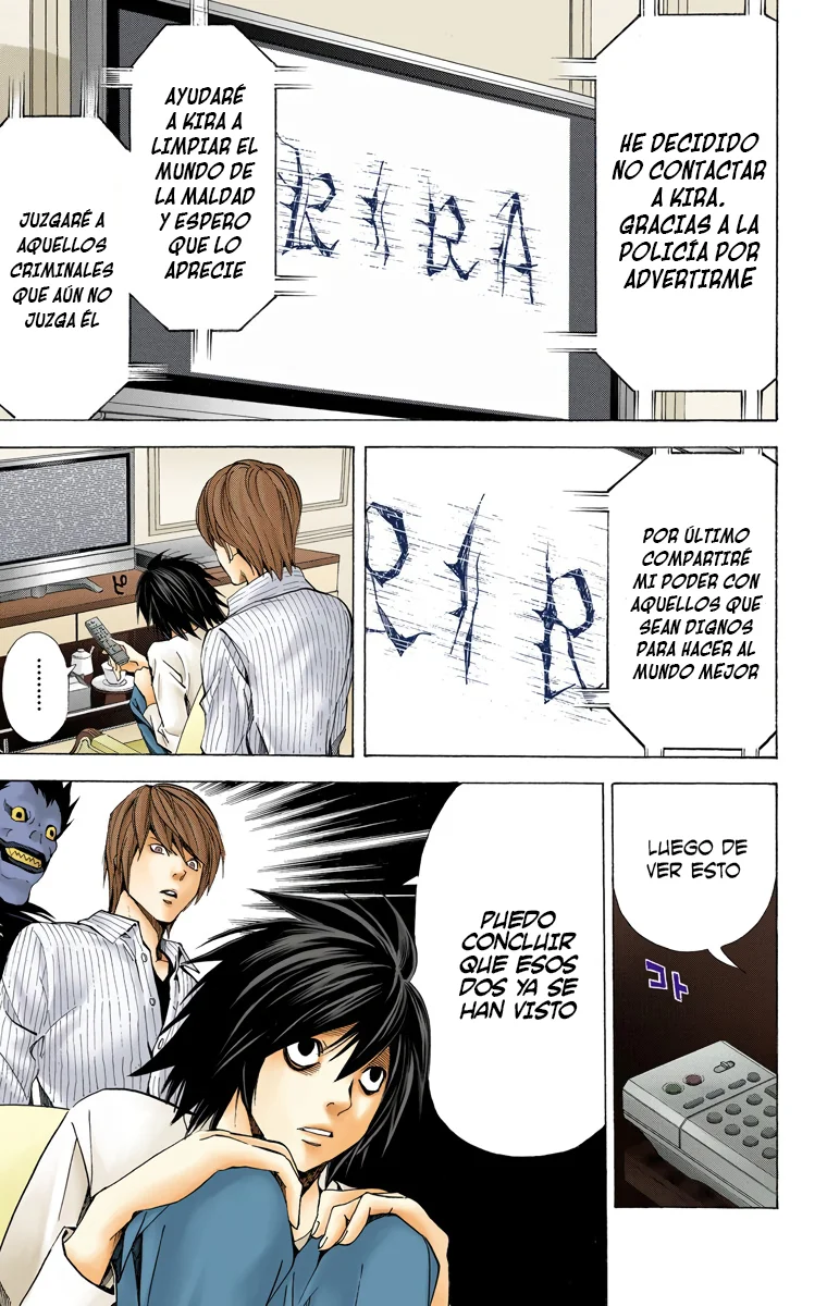 Read Death Note Full Color ES Manga Online