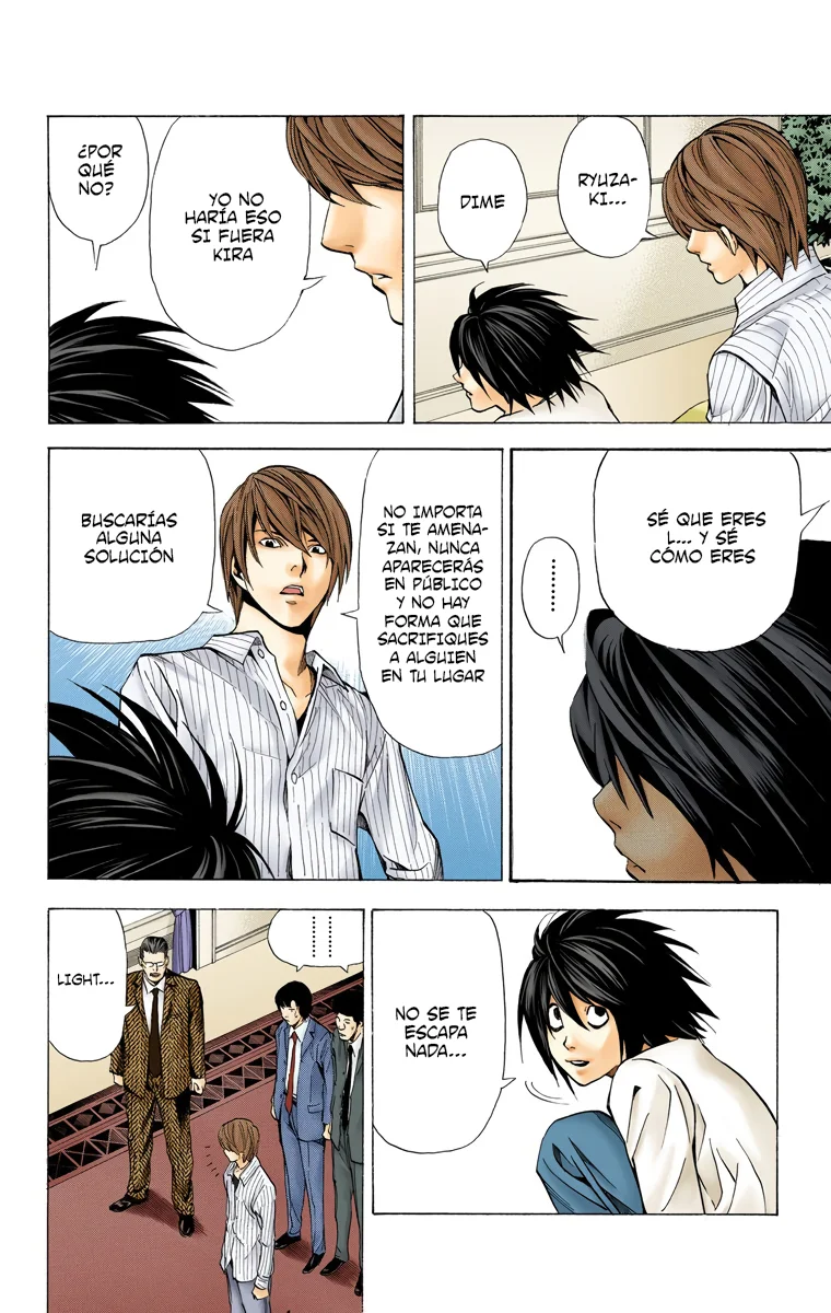 Read Death Note Full Color ES Manga Online