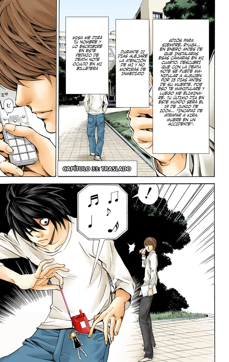 Read Death Note Full Color ES Manga Online