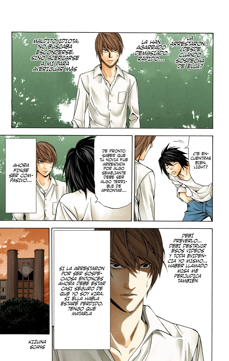 Read Death Note Full Color ES Manga Online