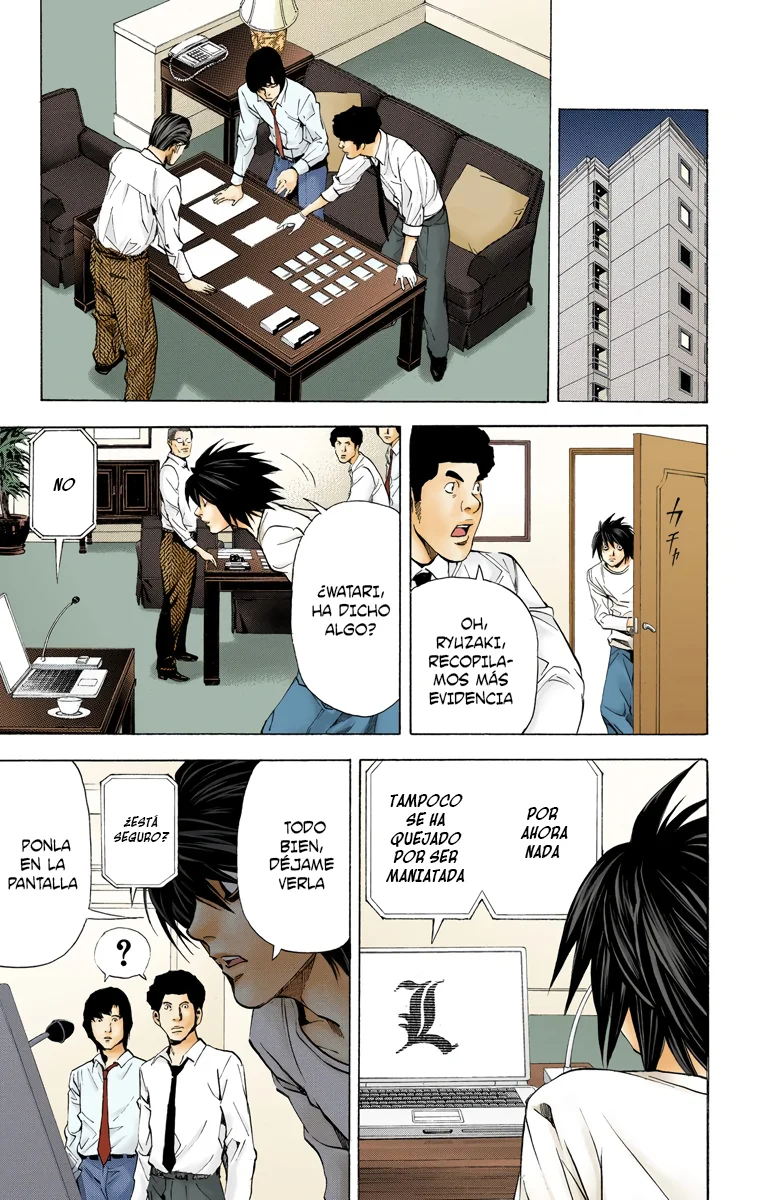 Read Death Note Full Color ES Manga Online
