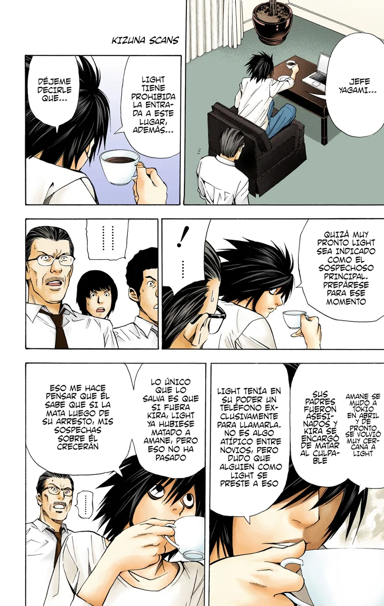 Read Death Note Full Color ES Manga Online
