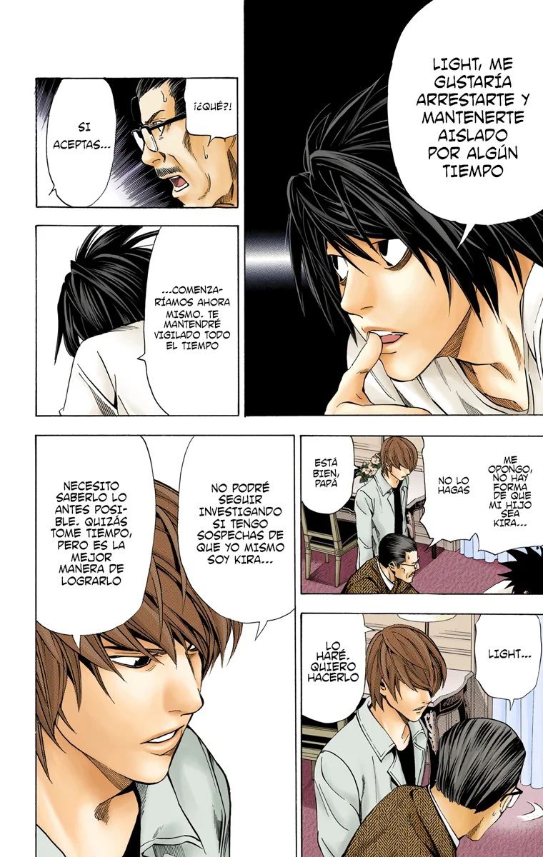 Read Death Note Full Color ES Manga Online