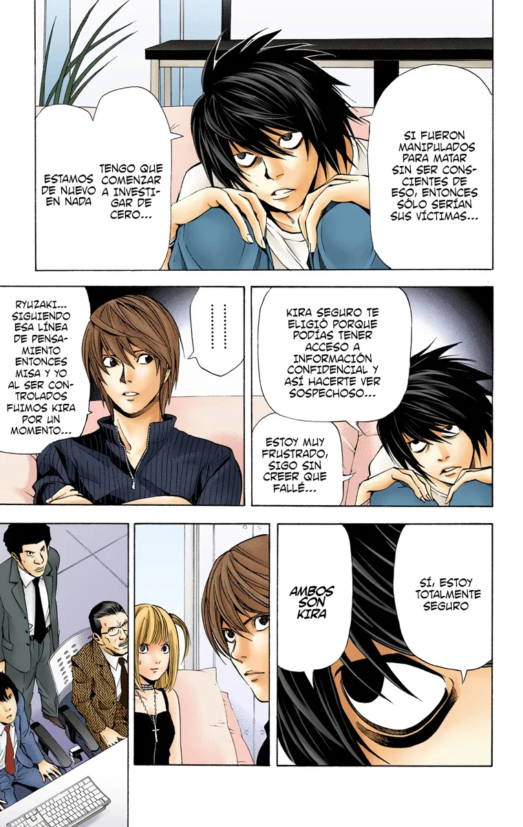 Read Death Note Full Color ES Manga Online