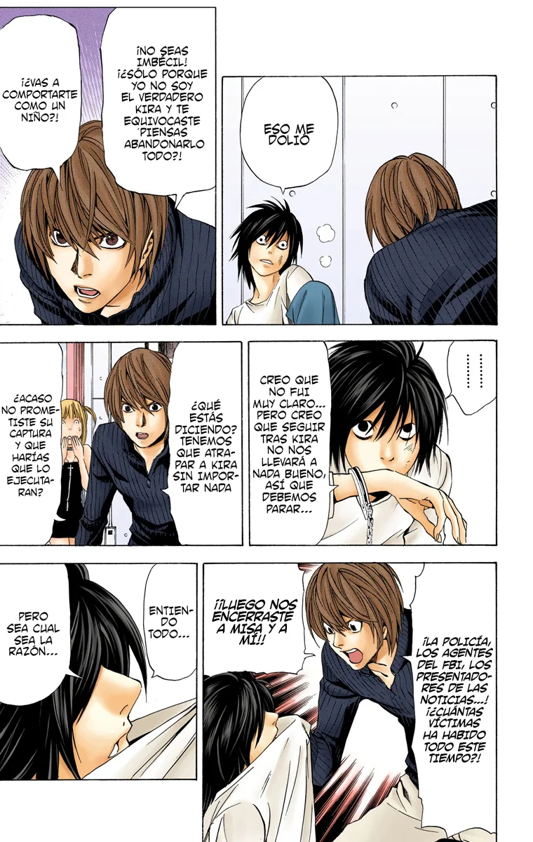 Read Death Note Full Color ES Manga Online