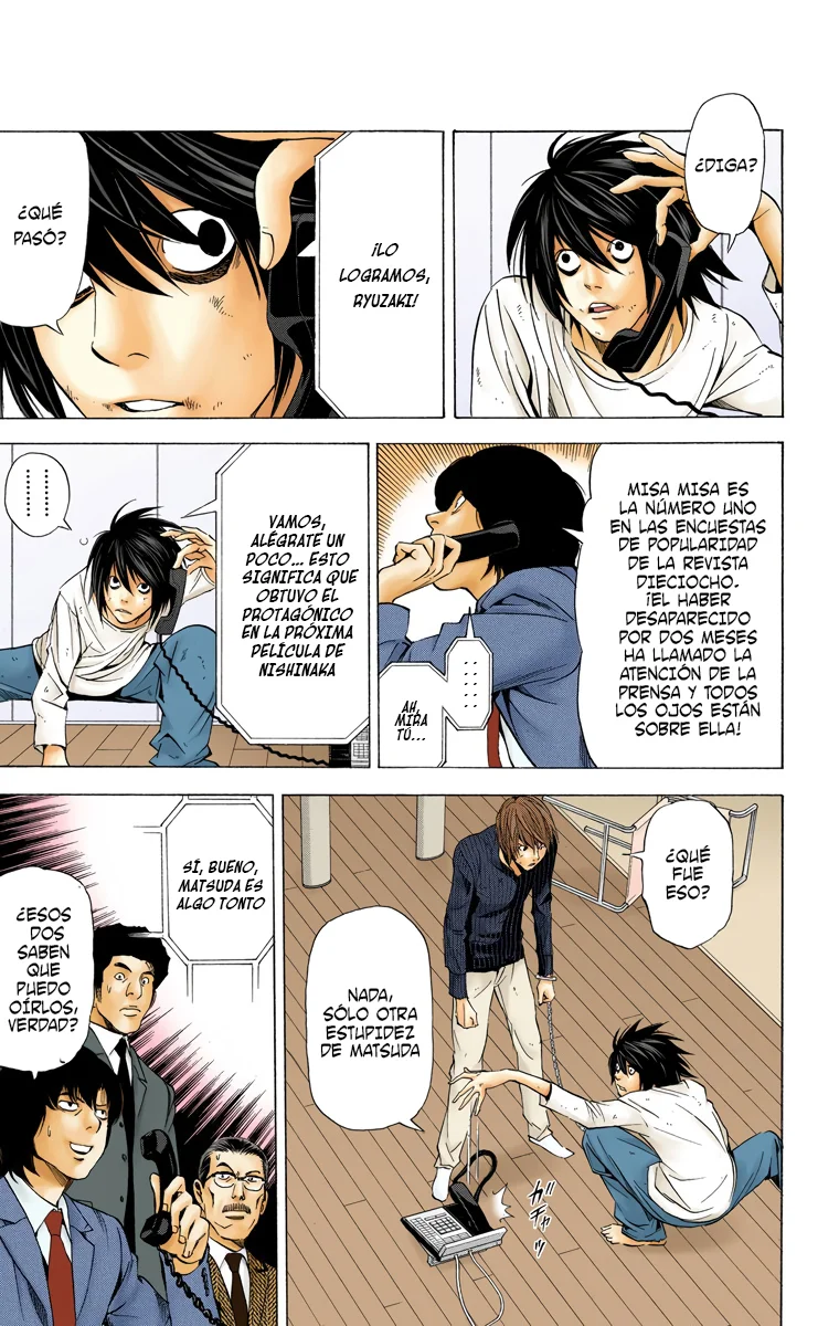 Read Death Note Full Color ES Manga Online