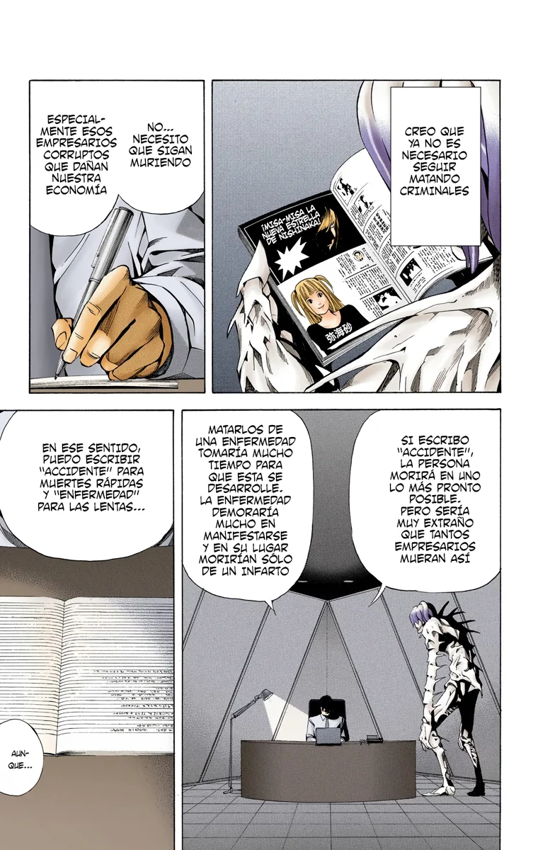 Read Death Note Full Color ES Manga Online
