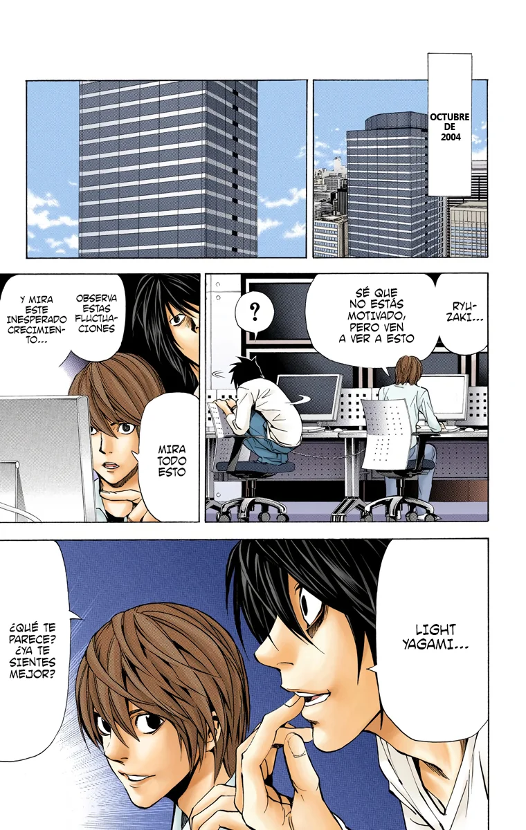 Read Death Note Full Color ES Manga Online
