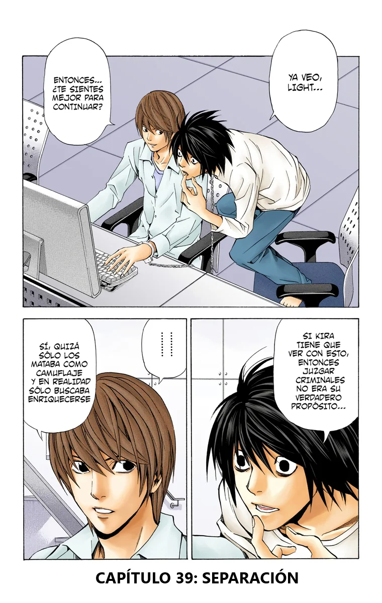 Read Death Note Full Color ES Manga Online