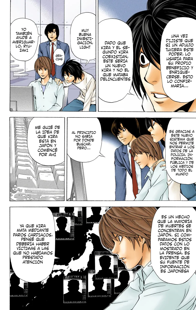 Read Death Note Full Color ES Manga Online