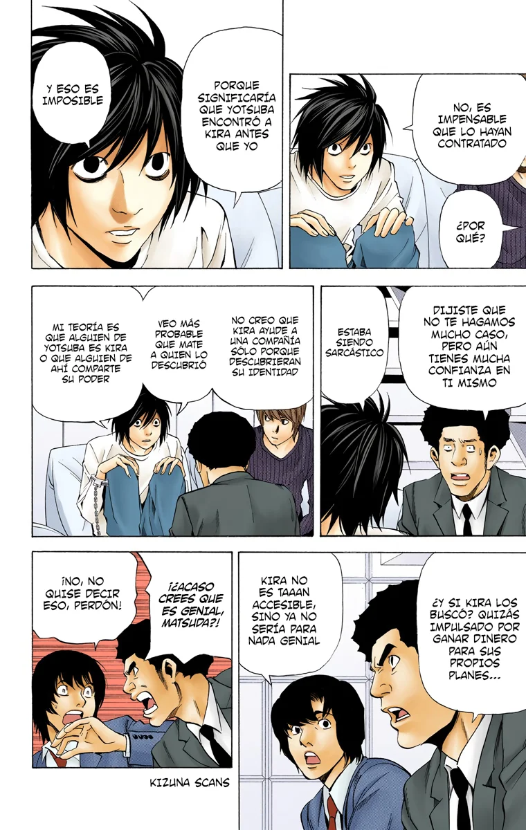 Read Death Note Full Color ES Manga Online