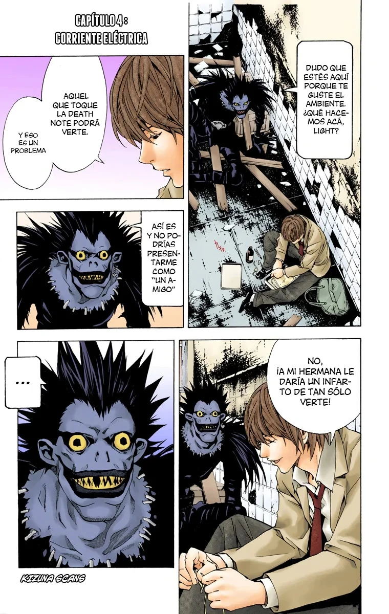 Read Death Note Full Color ES Manga Online