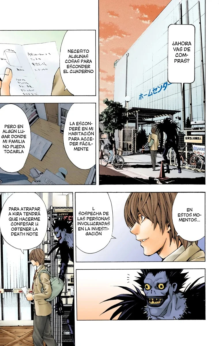 Read Death Note Full Color ES Manga Online