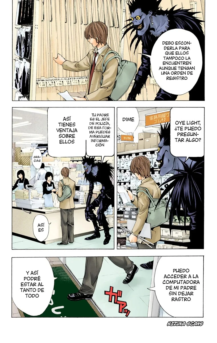 Read Death Note Full Color ES Manga Online