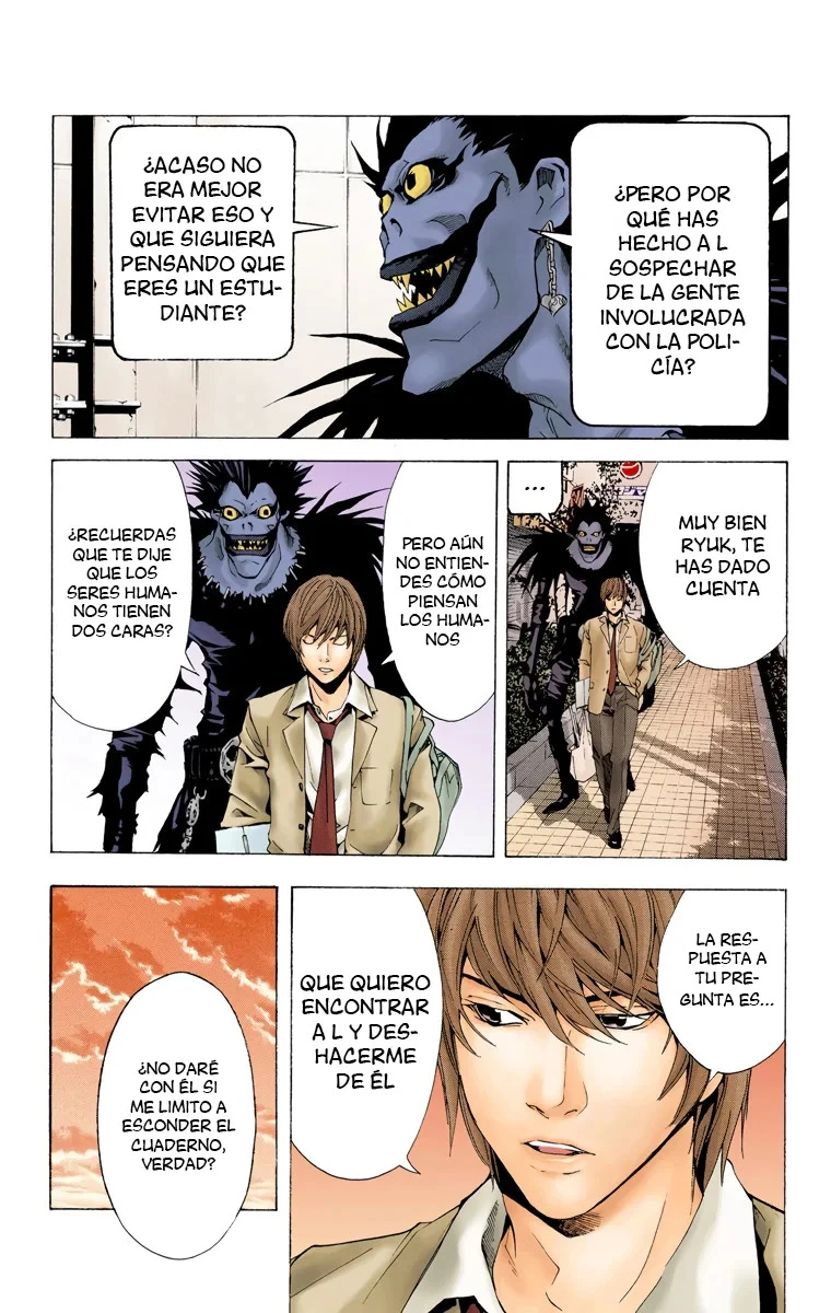 Read Death Note Full Color ES Manga Online